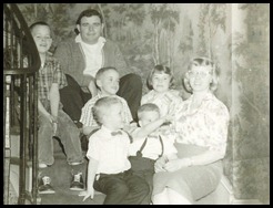 Bob MacPherson's family of seven