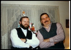 Outlaw Brothers: Mister Mac (with beard), aka Bob MacPherson, brother-in-law, Arthur W. Anderson, Jr.